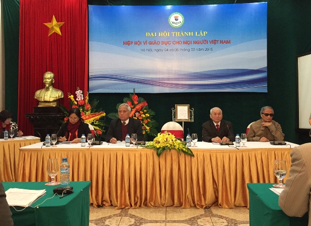 Đại hội thành lập Hiệp hội Vì giáo dục cho mọi người Việt Nam